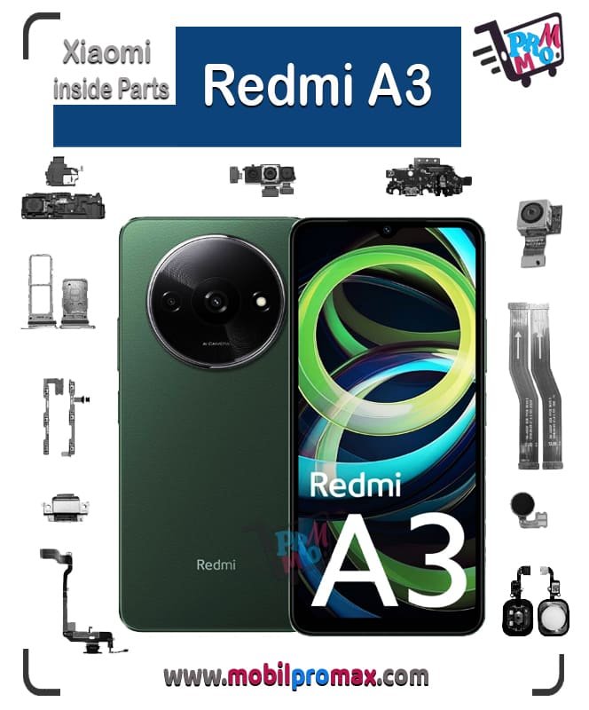 Redmi A3 Inside Parts